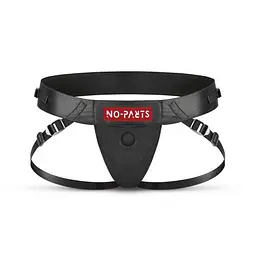 Труси для страпона з одним кріпленням No-Parts Jordan чорні, One Size
