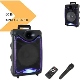Акустична система Goldteller GT-6020 з Bluetooth FM-радіо та USB/SD (MER-14867_1890) - мініатюра 2