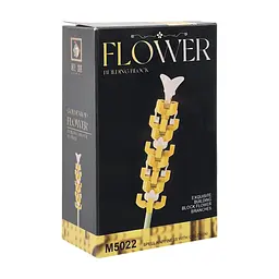 Конструктор дитячий Bambi Flower M5026-22 елементи для створення стебла та пелюсток