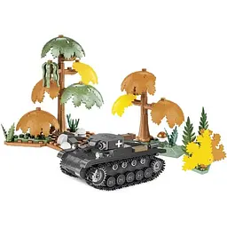 Конструктор Cobi Друга світова війна Танк Panzer II, 250 деталей (COBI-2718) - мініатюра 3