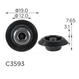 Заглушки кузова Honda 9555111000 (C3593)