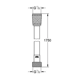 Шланг для душа Grohe 45992001 (CV030558) - мініатюра 2
