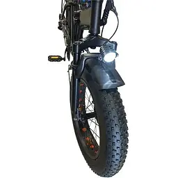 Електровелосипед E-scooter фетбайк складний 20 дюймів 750W 48V 24Ah + PASS-система - мініатюра 4