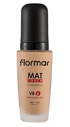 Тональна основа Flormar Mat Touch, відтінок 304 (Nude Ivory), 30 мл (8000019544835)