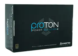 БЖ 1000W Chieftec PROTON BDF-1000C, 140mm Fan, Modular, 80+ Bronze Retail Box - мініатюра 5
