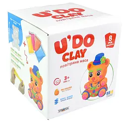 Набір для творчості Strateg Ведмідь U'DO Clay (30844)