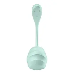 Смарт-віброяйце Satisfyer Smooth Petal Connect App Mint - мініатюра 4