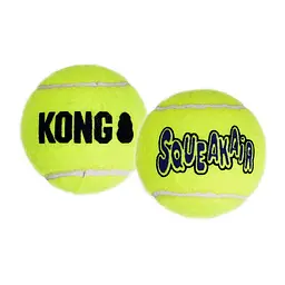 Іграшка Kong AirDog SqueakAir Ball повітряний тенісний м’яч для собак для собак середніх і великих порід L -