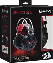 Навушники Redragon Memecoleous чорно-червоний, кабель 1.8м. - мініатюра 9