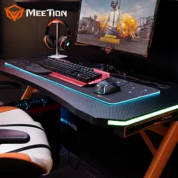 Килим для миші MeeTion Backlit Gaming Mouse Pad RGB MT-PD121 - мініатюра 2