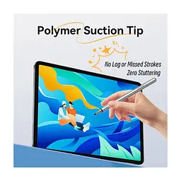 Стилус Vention 2-in-1 Stylus Pen Gray Aluminum Alloy Type (KQMH0) - мініатюра 8