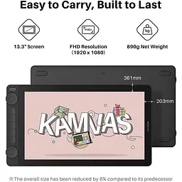 Графічний монітор Huion Kamvas 13 Gen 3 (GS1333) - мініатюра 6