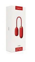 Віброяйце Svakom Muse 29.5 см червоний - мініатюра 5