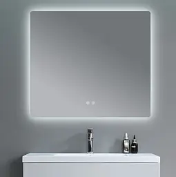 Дзеркало Qtap Taurus (TA2) прямокутне з LED-підсвіткою Touch, антизапотіванням QTTAU80060048953