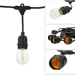 Гірлянда вулична XPRO з лампочками 10 м, 20 LED (234576038_2057) - мініатюра 7