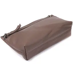 Зручна сумка жіноча на плече з натуральної шкіри Vintage 23006 коричнева - мініатюра 6