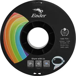 Філамент для 3D-принтерів Creality Soleyin PLA+ 1kg Black (3301010306) - мініатюра 3