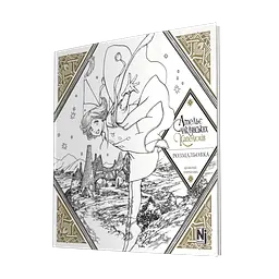 Манга Наша Ідея Ательє чаклунських капелюхів розмальовка (Coloring book) українською мовою NI AK CB