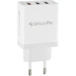 Мережевий зарядний пристрій Gelius Pro DoXiaominion QC3.0 GP-HC04 3.1 A White