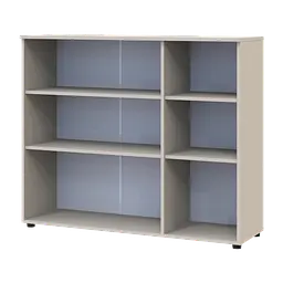 Комод Doros Рон 6 3 фасади Кашемір 120х38х100 (41516048) - мініатюра 6