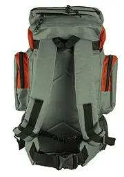 Легкий похідний рюкзак Acamper TRSO-14 35L Сірий з червоним - мініатюра 1