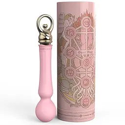 Вібромасажер Zalo Confidence Pre-Heating Wand Massager 22.5 см рожевий - мініатюра 4