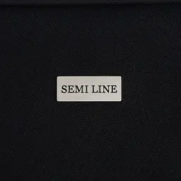Валіза Semi Line 28 дюймів на 2 колесах поліестер 600D захищені колеса +2 кишені об'єм 75 л чорний - мініатюра 8