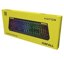 Клавіатура Icefall, Black, USB, мембранна Hator teh0028307 - мініатюра 6