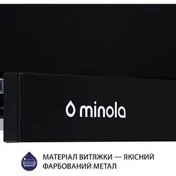 Витяжка Minola HTL 5614 BLF 1000 LED - мініатюра 7