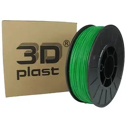 Пластик для 3D-принтера 3Dplast PLA 1.75мм, 0.85кг, green (3DPLA17508GR)