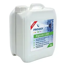 Рідкий альгіцид для басейну Froggy Algicide L220 проти водоростей, 20 л