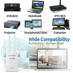 Усилитель сигнала Wi-Fi ретранслятор, репитер, точка доступа PIX-LINK LV-WR09 - мініатюра 4