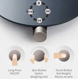 Розумні ваги Xiaomi HOTO Smart Kitchen Scale (QWCFC001) [58615] - мініатюра 4