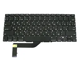 Клавіатура для APPLE A1398 Macbook Pro MC975, MC976(2012) (UA, Small Enter) - мініатюра 3