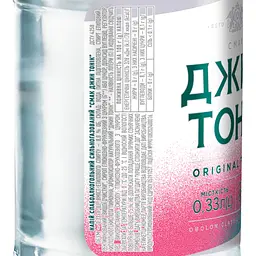 Напій слабоалкогольний Оболонь Джин Тонік 8% 0.33 л (33754) - мініатюра 3