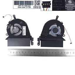 Вентилятор для HP Spectre X360 15-DF 15T-DF TPN-Q213 series, (5V CPU fan, L41483-001, ND75C23-18C12, Аналог) - мініатюра 3