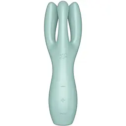 Кліторальний вібратор Satisfyer Threesome 3 із трьома "пальчиками"