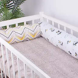 Валики-бортики MirSon Kids Time 18-0003 Pinokio захисні білі 2 шт. - мініатюра 2
