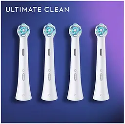 Насадка для зубної щітки Oral-B iO Ultimate Clean White 4 шт. [71055] - мініатюра 3