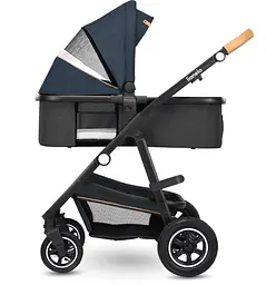 Універсальна коляска 2 в 1 Lionelo Amber 2 Blue Navy, темно-синя (LO-AMBER BLUE NAVY (2in1)) - мініатюра 7