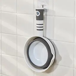 Ківш складаний MBM My Home KP-77 1.3 л, біло-сірий (KP-77 WHITE/GRAY) - мініатюра 3