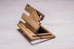 Настільний дерев'яний органайзер ecoWalnut 292x180x180 мм - мініатюра 2