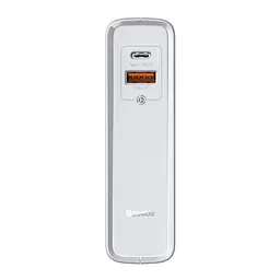 Мережевий зарядний пристрій Baseus Power Station 2 in 1 QC with Power Bank 10000mAh 45W PPNLD-C02 White - мініатюра 4