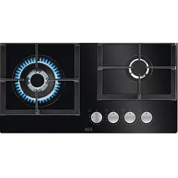 Варильна поверхня газова AEG HKB64420NB - мініатюра 2