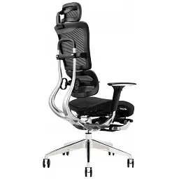 Офісне крісло GT Racer X-801L Black (X-801L Black (W-21)) - мініатюра 3