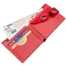 Жіночий шкіряний гаманець SHVIGEL 10,5х9х0,5 см acs0015028 - мініатюра 3