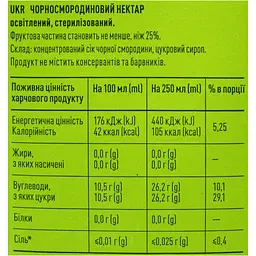 Нектар Смак Чорносмородиновий 1 л - мініатюра 6