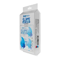 Серветки вологі Doy fresh 8*8 шт. блакитні - мініатюра 2