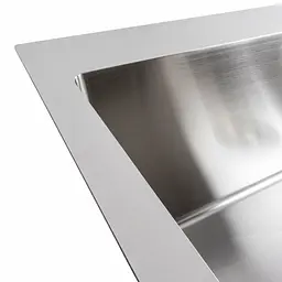 Кухонна мийка Platinum Handmade нержавійка 65x45 (сифон круглий 3.0/0.8) - мініатюра 4