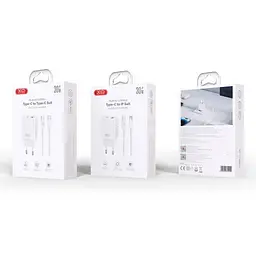 Мережевий зарядний пристрій XO L130 (EU) PD30W/QC18W (1USB-C+1USB-A) Fast charging with TYPE-C cable Білий - мініатюра 2